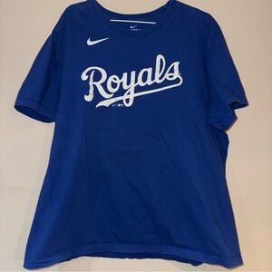 Nike MLB Blue Kansas City Royals Tee